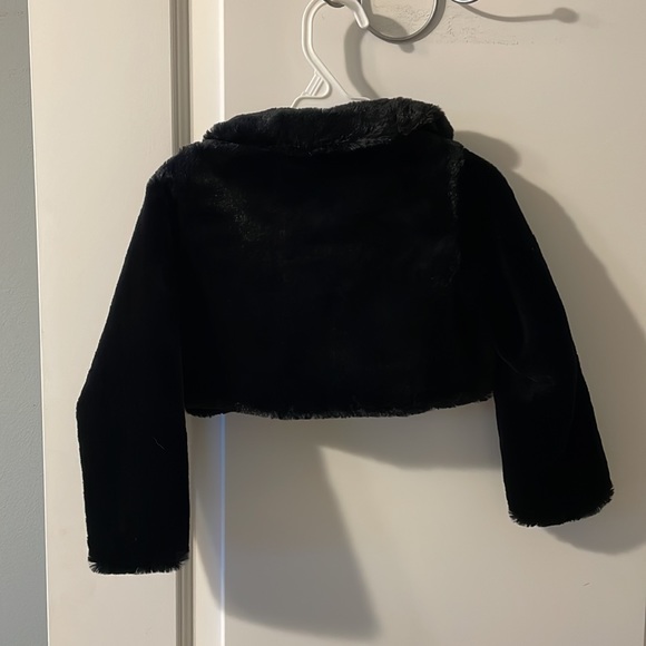 Warm satin lined crop girl’s size 4 jacket. - Picture 2 of 2